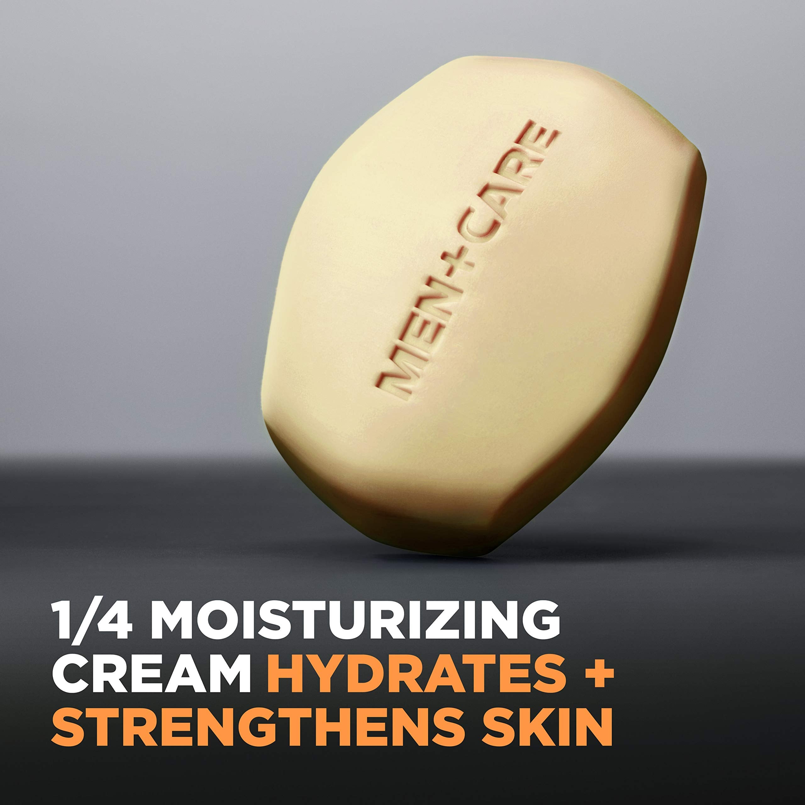 Dove Men+Care Skin Defense bar highlights moisturizing cream for hydrated skin