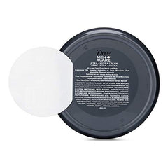 Dove Men+Care Ultra Hydra Cream hand application demonstrates fast-absorbing moisture.