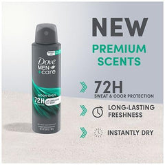 Dove Men+Care Moon Oasis with plant-based moisturizers soothes skin during daily use.