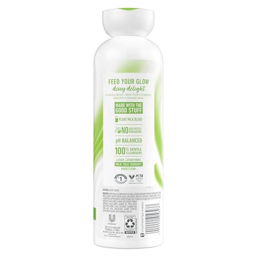 Dove milky lather close-up showing rich, gentle cleansing texture