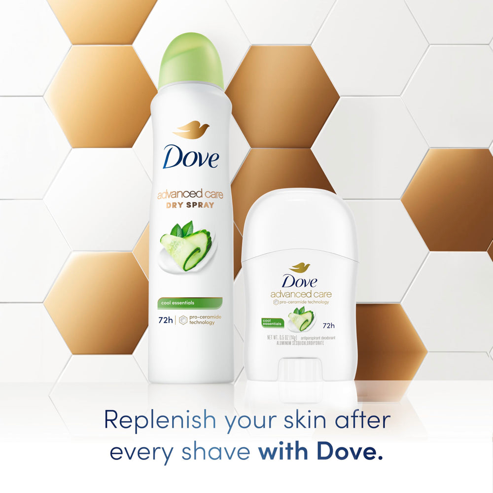 Dove 72-hour odor control label highlighting long-lasting protection claim.
