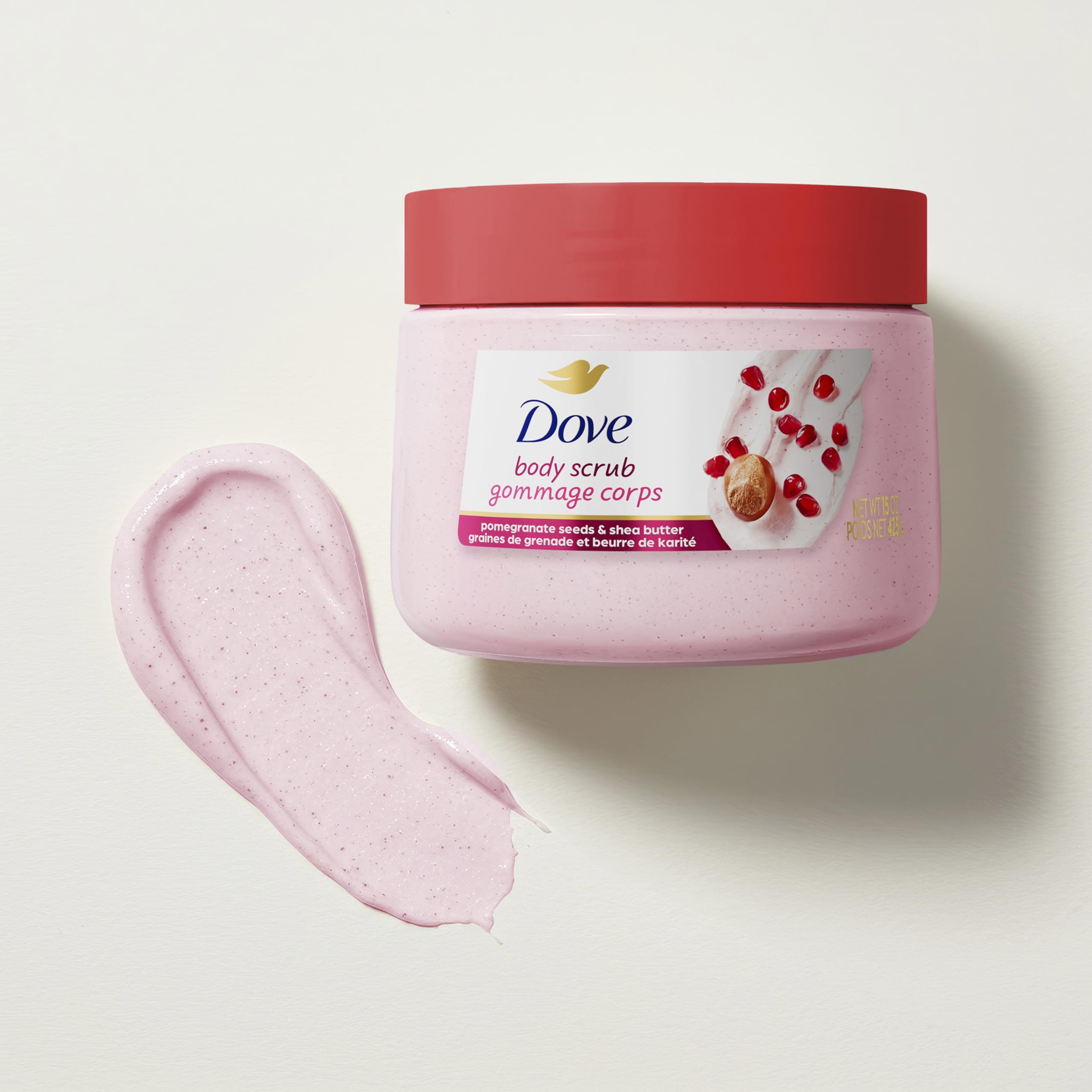 PETA Cruelty-Free Dove logo on label.