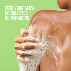 Dove pH-balanced bottle signals skin-friendly daily cleansing