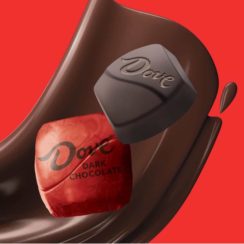 Dove Promises with coffee pairing on a desk, quick mood lift during breaks.