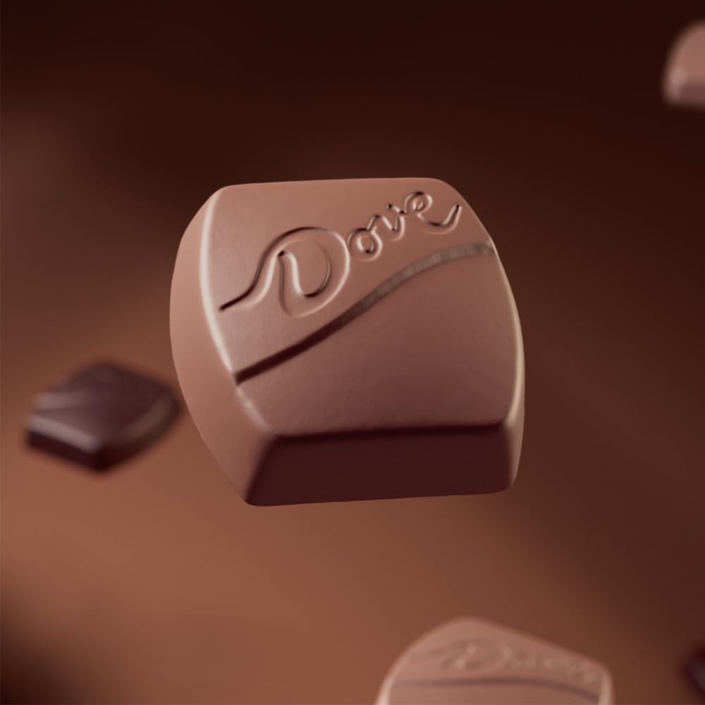 Dove Promises movie-night snack option with smooth milk chocolate.