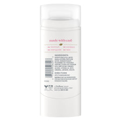 Dove Rose Mist packaging emphasizing aluminum-free formula.