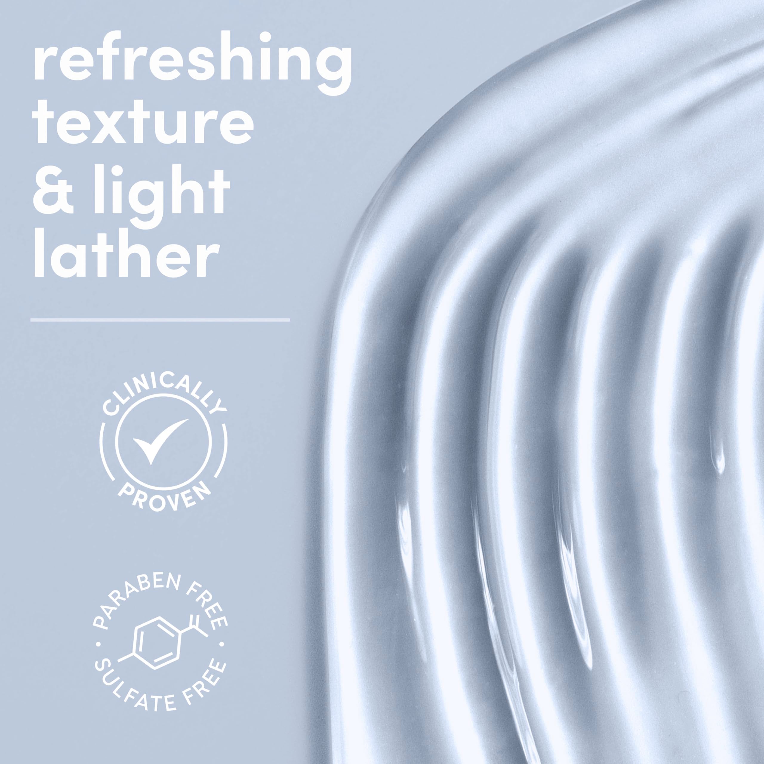 Hands applying Dove Serum Body Wash to show daily cleansing routine.