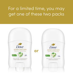 Dove Advanced Care Cool Essentials underarm application in motion for everyday protection.