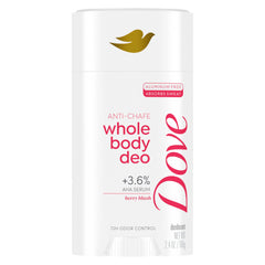 Dove Whole Body Berry Blush stick for all-over freshness.