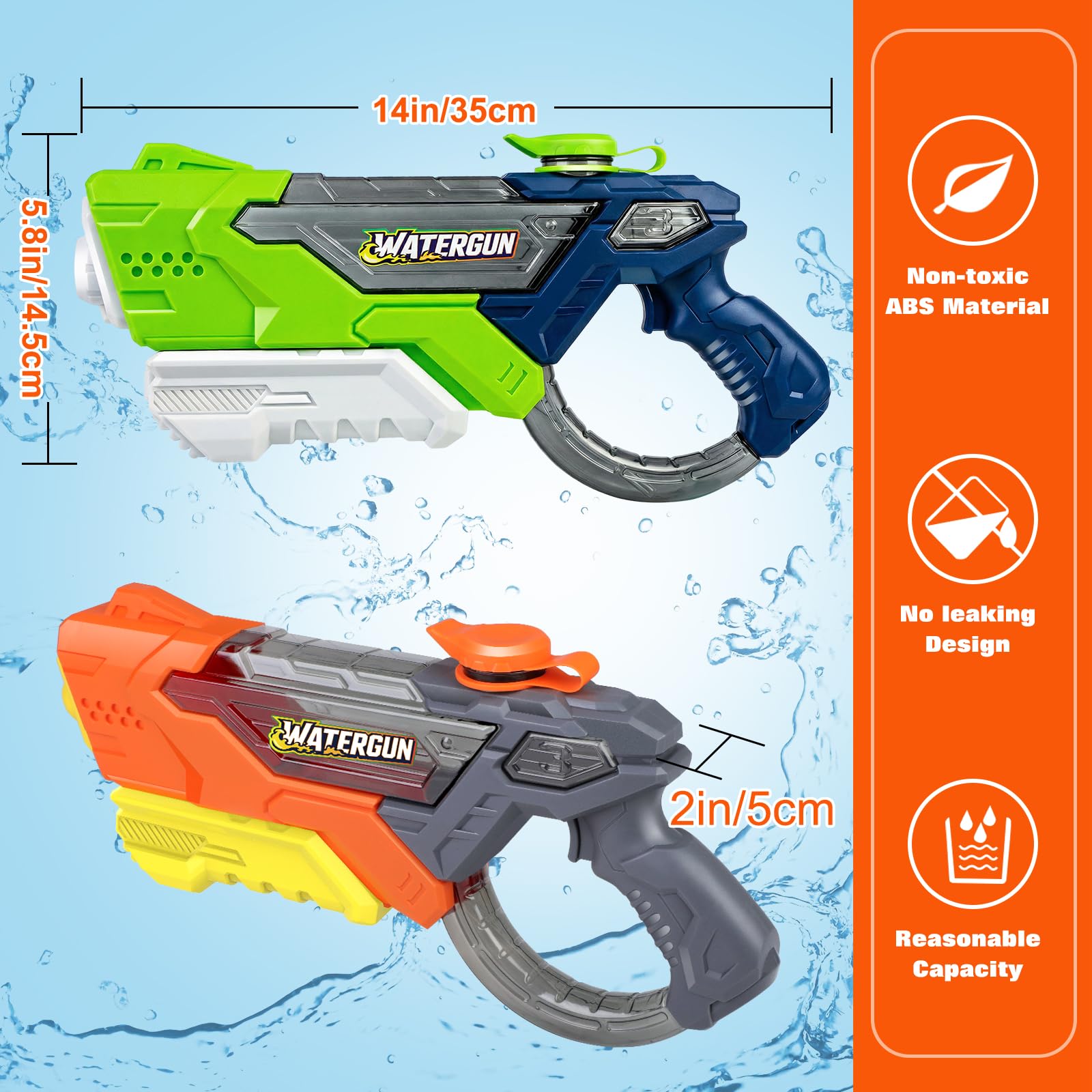 Doviden durable ABS material for lasting family fun by the pool.
