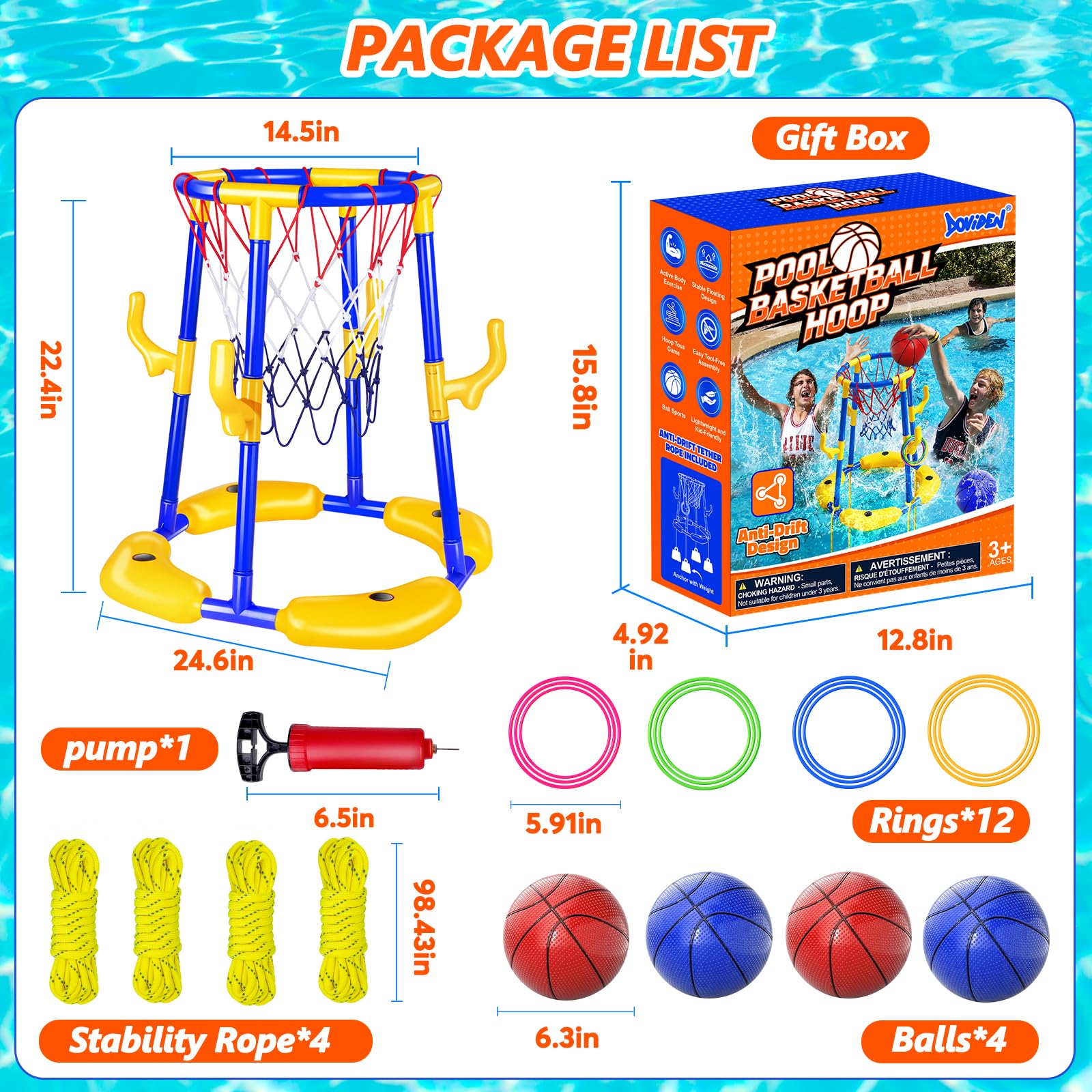 Doviden rings and balls boost friendly competition around the hoop