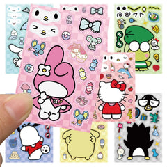 Dovipta sticker sheets 4.3x6.3 inches ideal for crafts and party decorations.