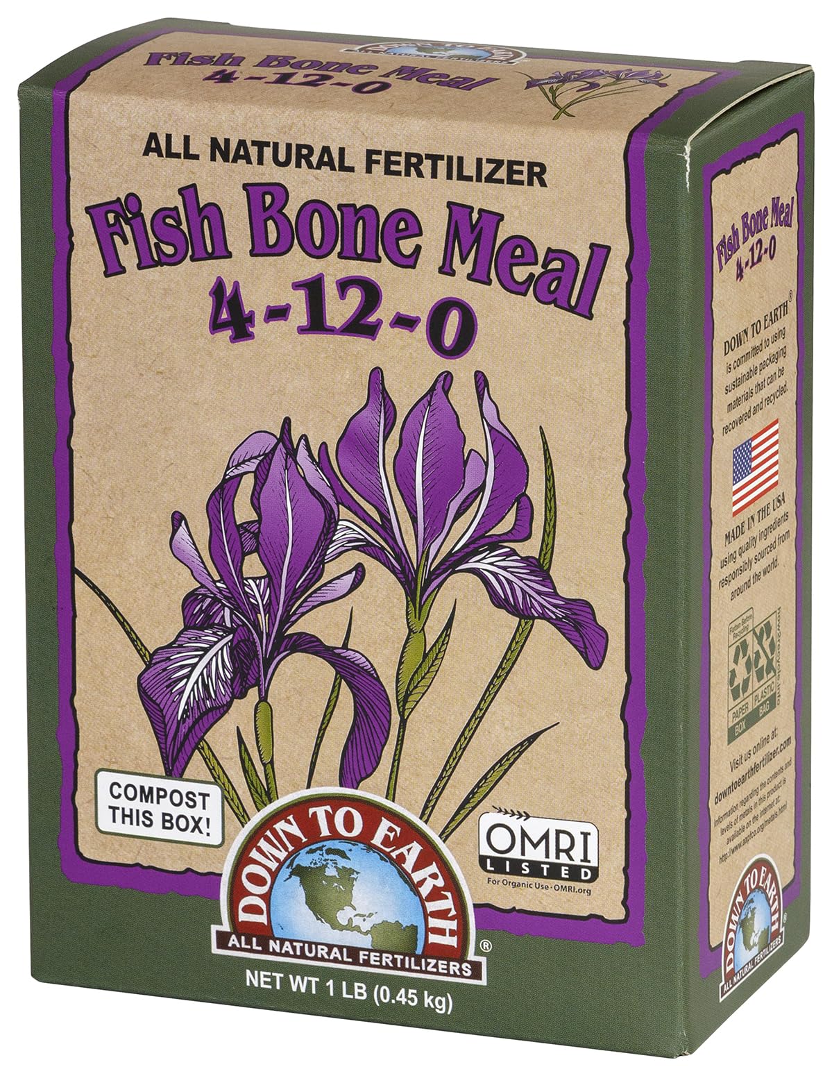 Flower buds strengthened by Down To Earth Fish Bone Meal