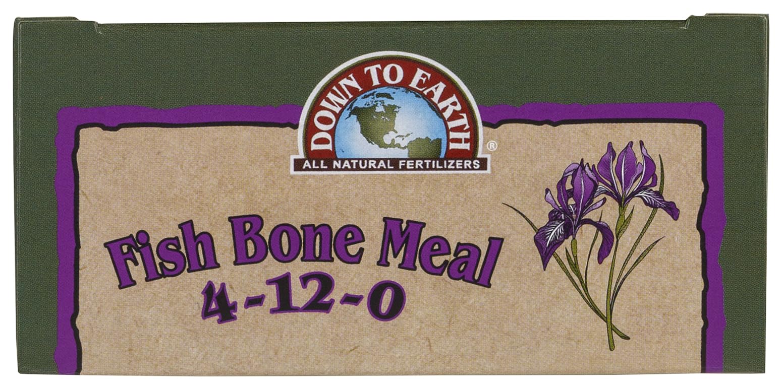 OMRI-listed Down To Earth Fish Bone Meal for organic farming