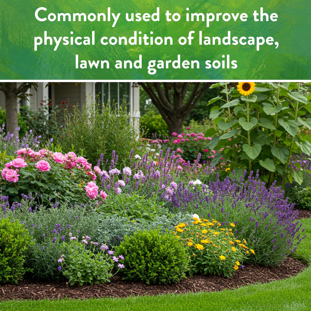 Down To Earth Garden Gypsum OMRI-listed for organic use.