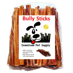 Downtown Pet Supply bully sticks 6inch pack for durable chewing and protein