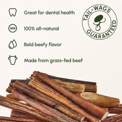 Downtown Pet Supply odor-free bully sticks reduce indoor scent while entertaining dogs