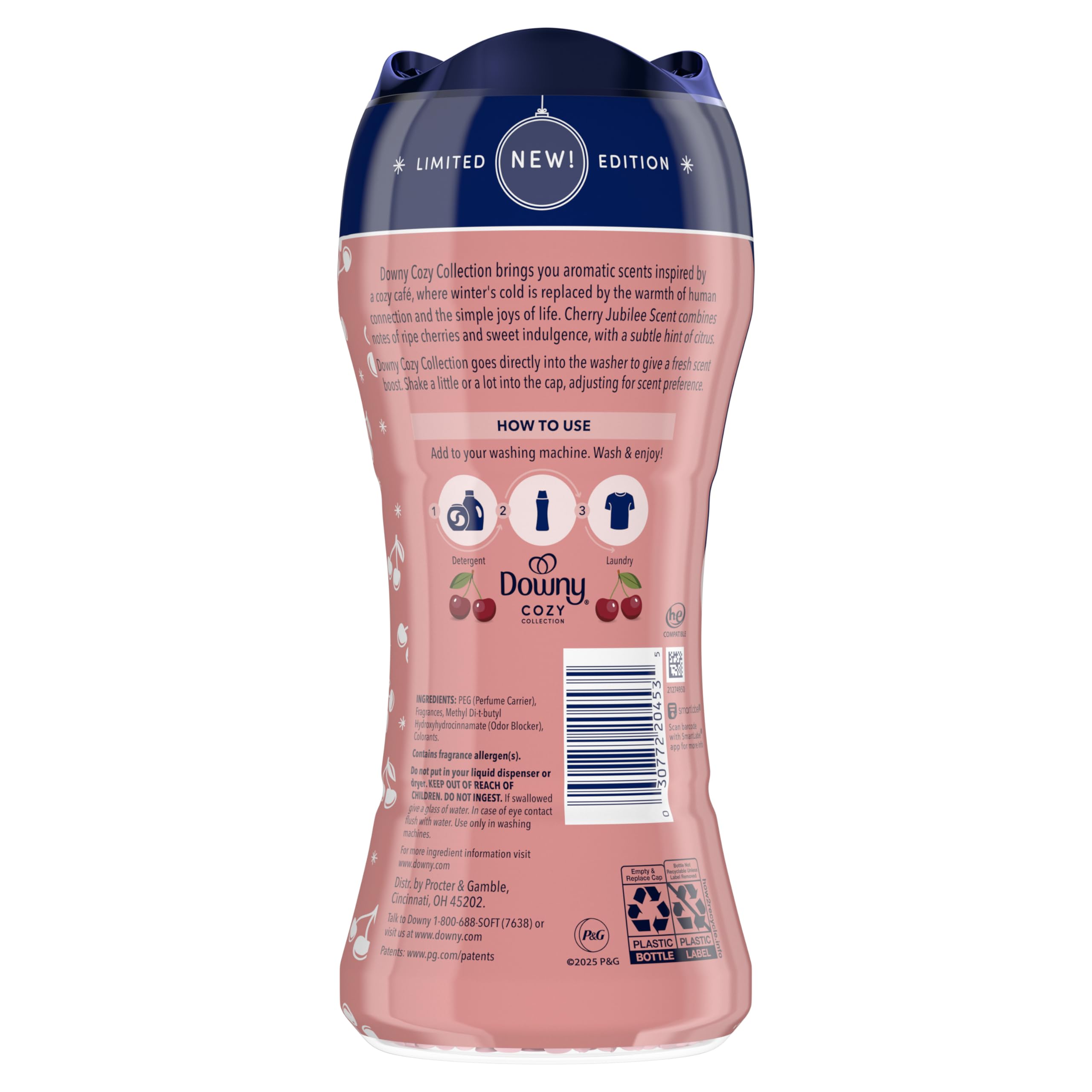 Downy Cozy Collection packaging showcases limited edition scent.