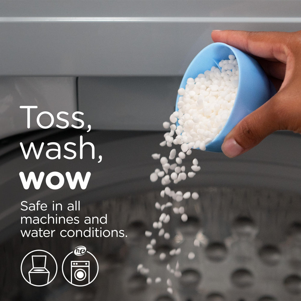 Downy Light Laundry Scent Booster Beads half-cap dosage for customization.