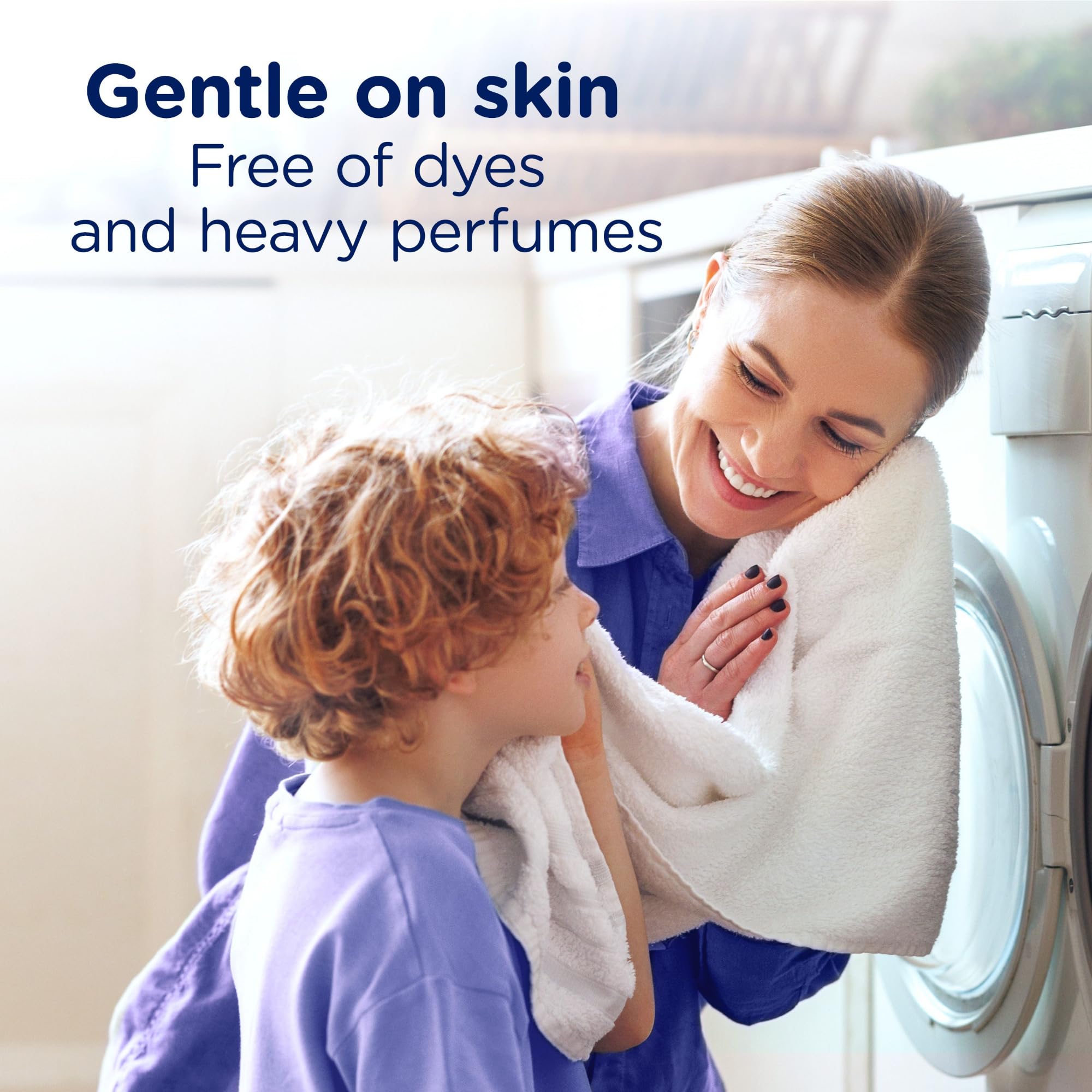 Downy Rinse safe on all fabrics like towels and delicates.