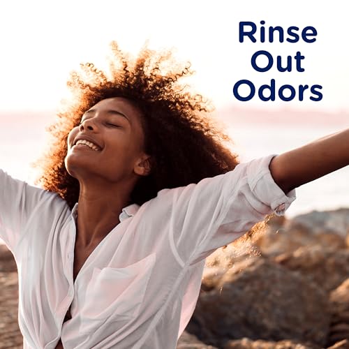 Downy Rinse free-dyes-perfumes indicates skin-friendly formula
