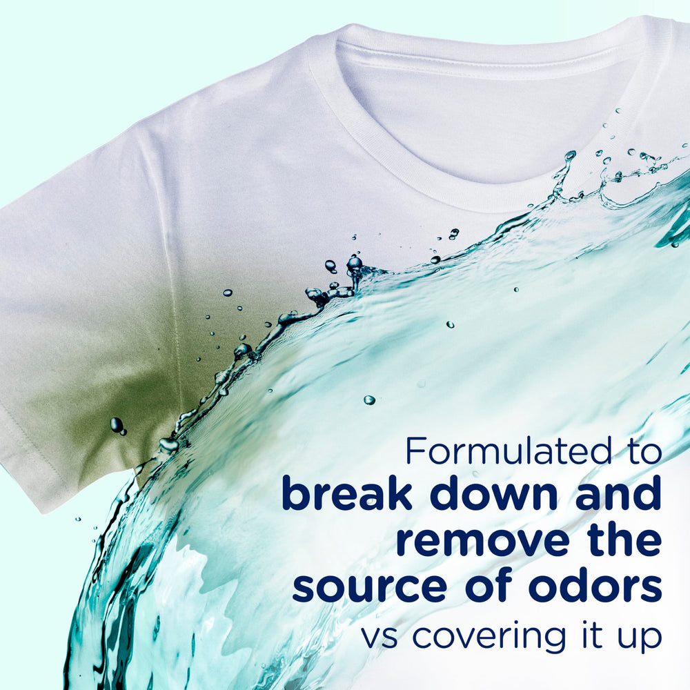 Downy Rinse odor-elimination action highlights deep freshness