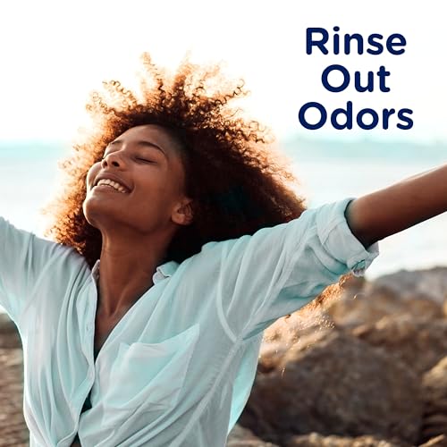 Downy Rinse odor remover pet bedding leaves fabrics smelling clean after wash.