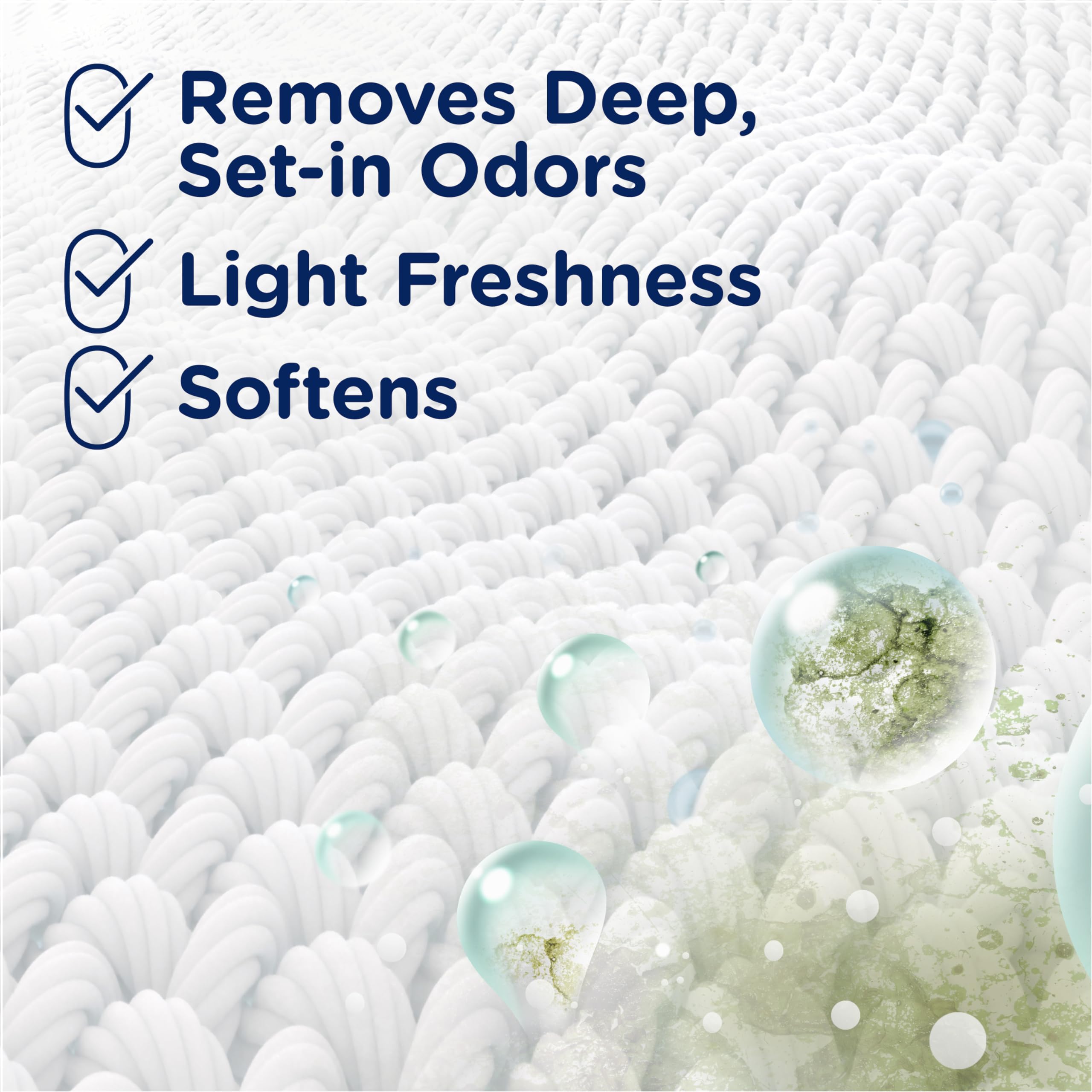 Downy Rinse Spring Breeze scent close-up with floral note