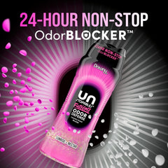 Close-up of Downy Unstopables Fusions Sunrise Nectar beads releasing peach jasmine freesia fragrance.