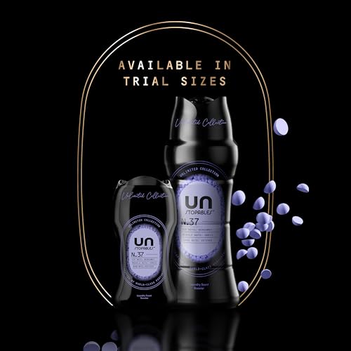 Downy Unstopables Unlimited long-lasting fragrance note emphasis.