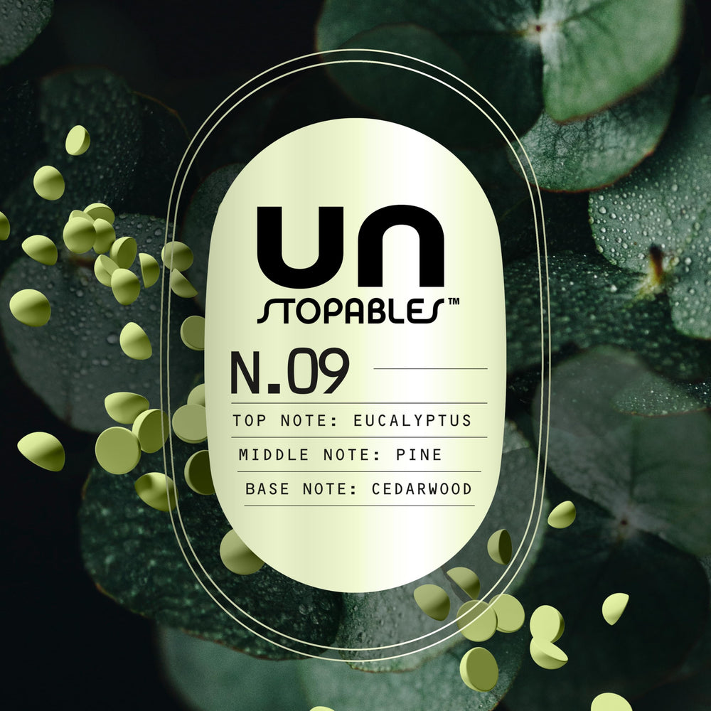 Downy Unstopables Unlimited No. 09 eucalyptus note for a bright aroma