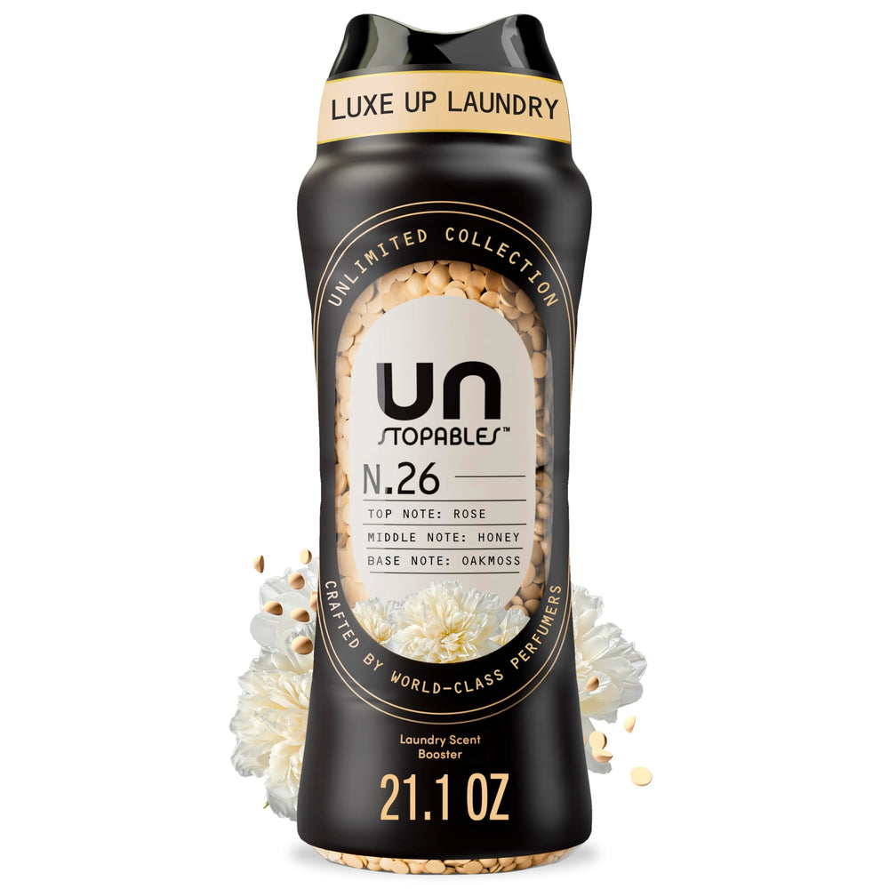 Downy Unstopables Unlimited No.26 bottle front—long-lasting laundry fragrance boost