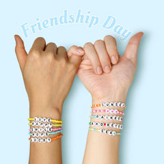 Dowsabel elastic cords and beading needles included for easy bracelet making
