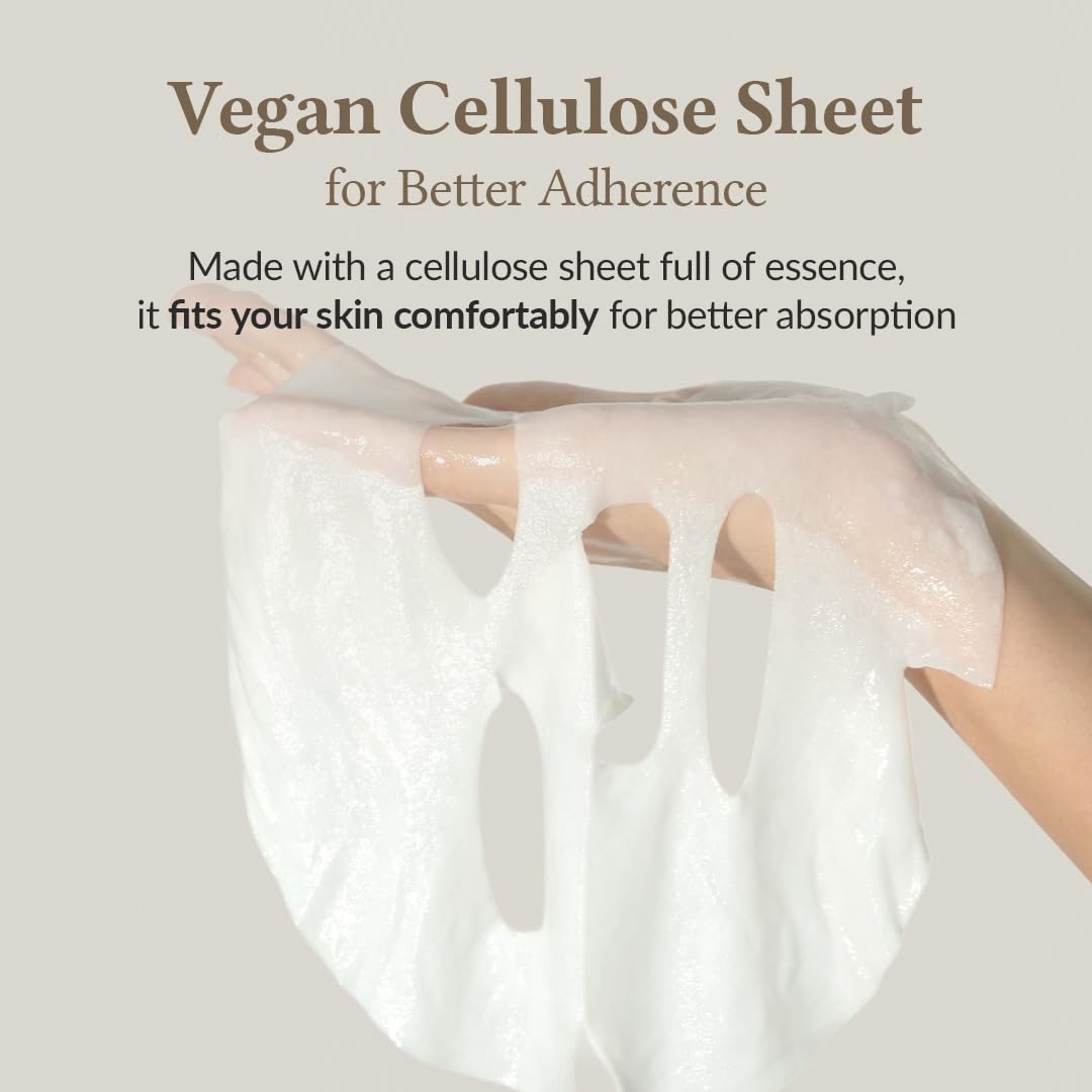 Ceramide NP and Hyaluronic Acid provide deep moisture, Dr.Althea relief mask barrier support