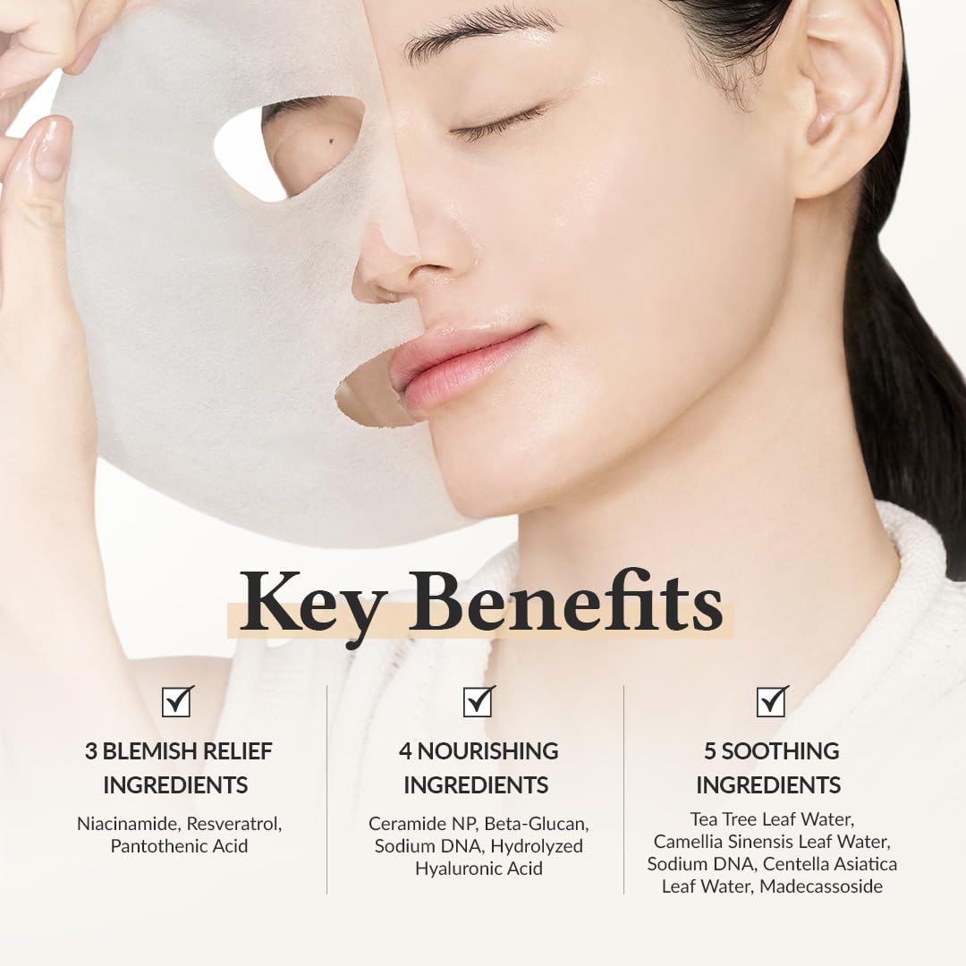 Niacinamide and plant extracts promote even tone and clearer skin