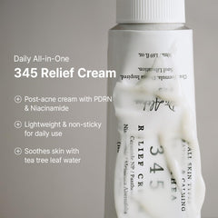 Dr.Althea 345 Relief Cream packaging box on a clean vanity.