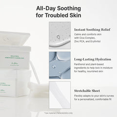 Dr.Althea StretchFit Calming Pad honeycomb texture closeup emphasizes breathable, flexible sheet