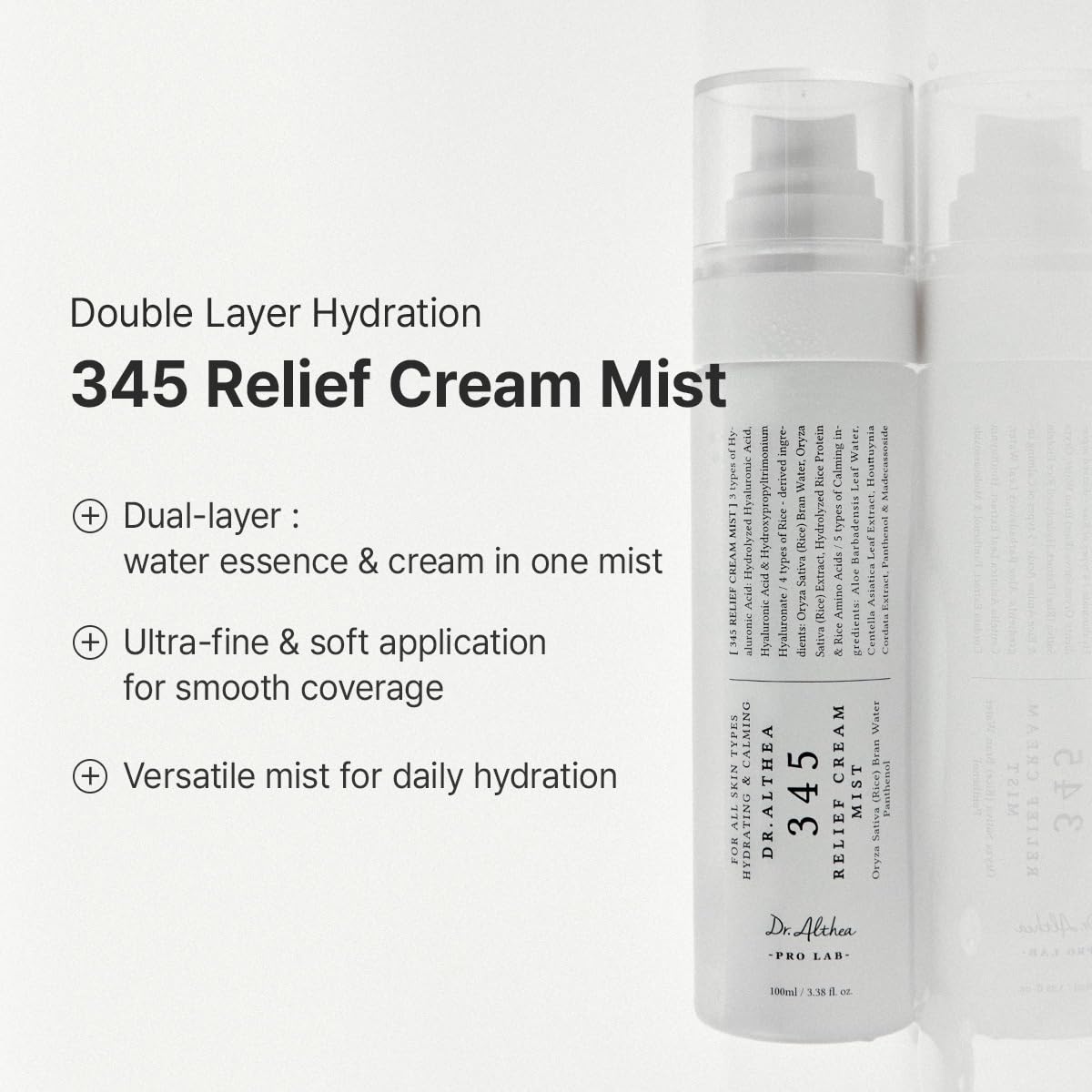 Dr.Althea 345 Relief Cream jar ready for daily routine.