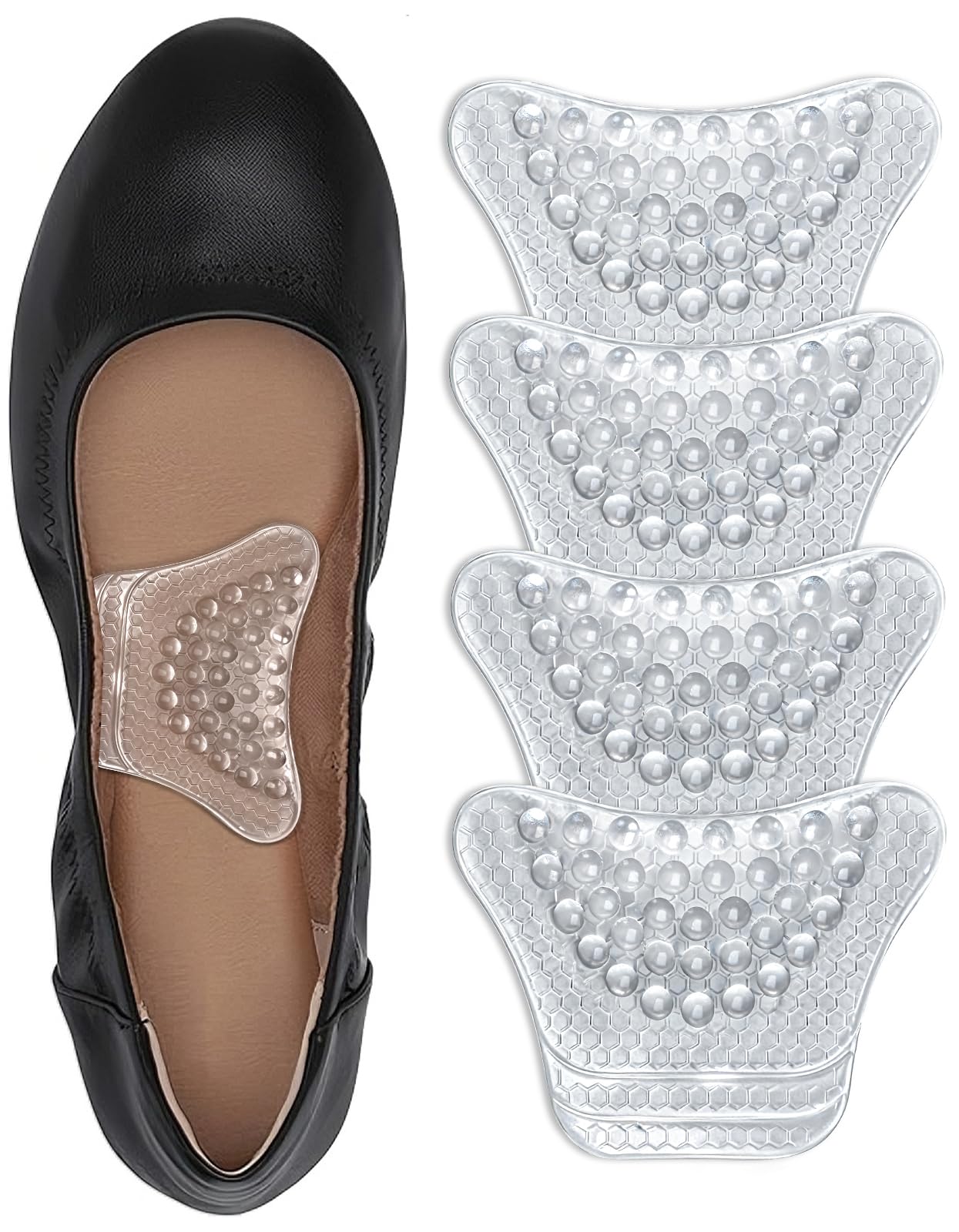 Dr. Archrevive adaptive arch low height for personalized dress shoe support.