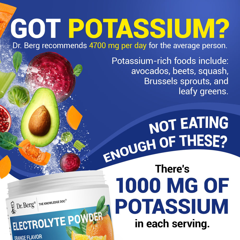 Dr. Berg calcium magnesium trace minerals blend aids overall electrolyte balance and recovery.