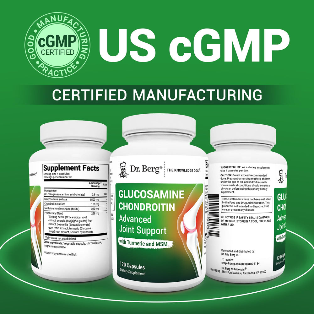 Box packaging presents a premium joint support supplement.