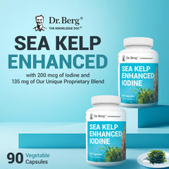 Dr. Berg Icelandic underwater forest imagery promotes clean, ocean-sourced nutrition.