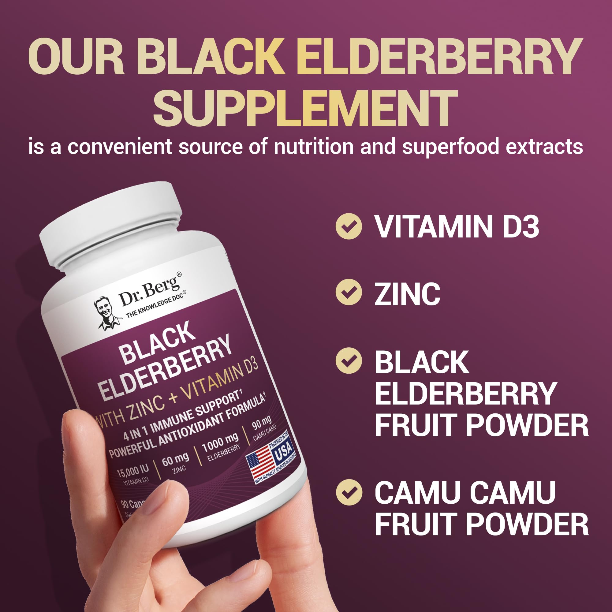 Dr. Berg product label on box signaling trusted daily wellness support.