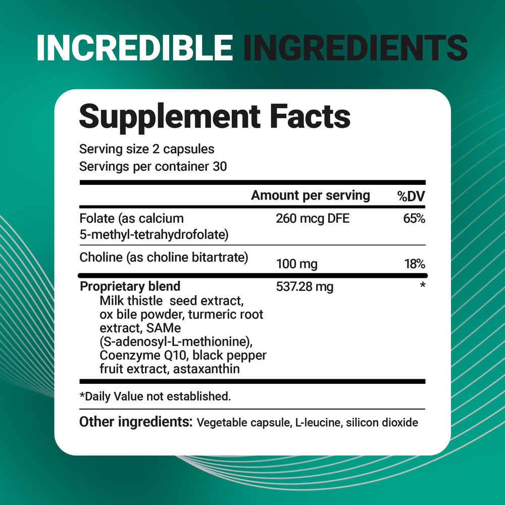 Dr. Berg Liver Cleanse GMP-certified badge indicating quality manufacturing in the US