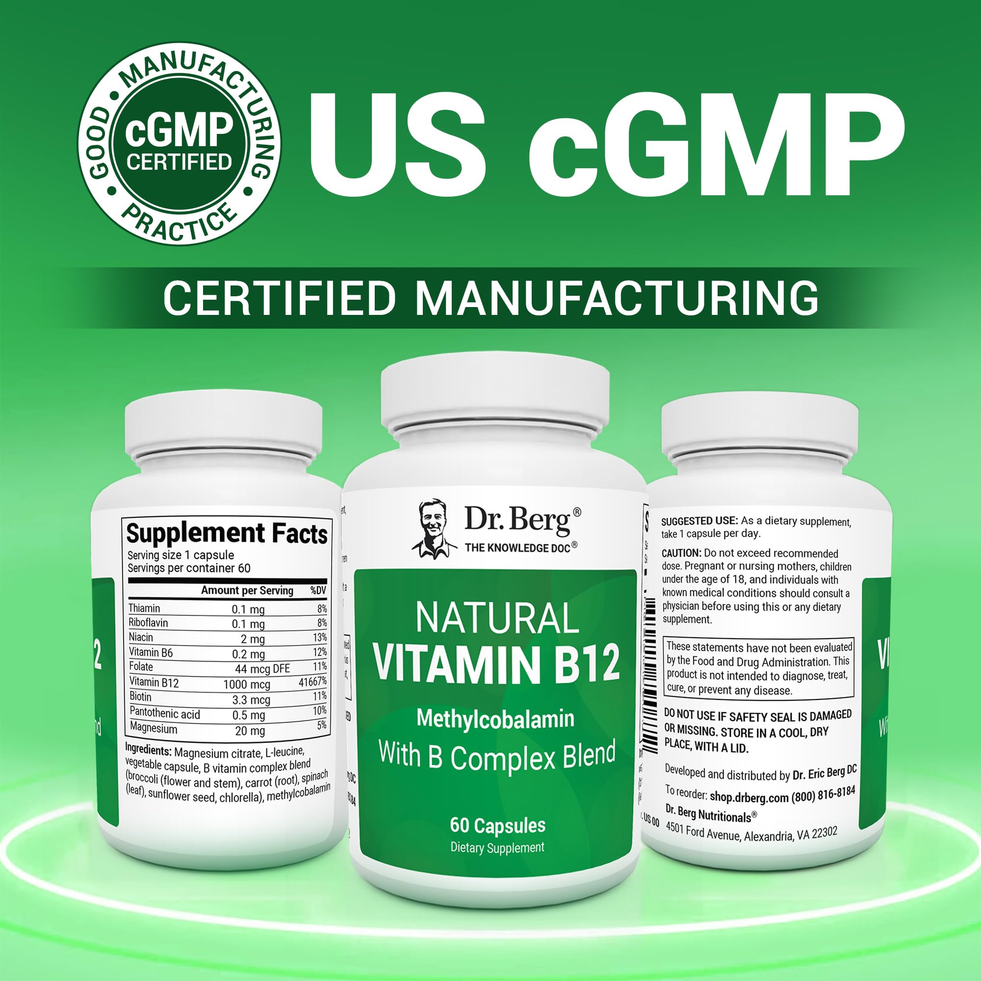 Dr. Berg with magnesium 20 mg for nervous system support