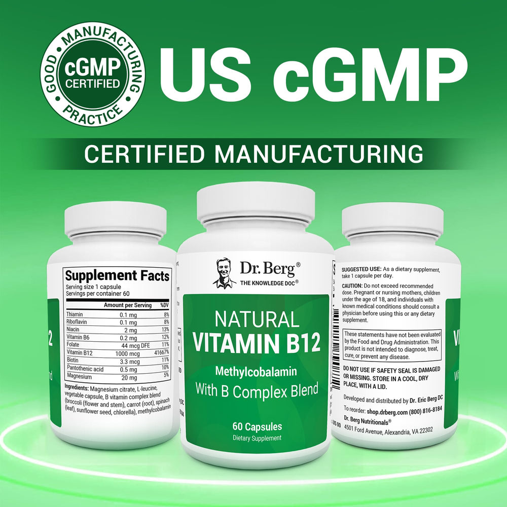 Dr. Berg with magnesium 20 mg for nervous system support
