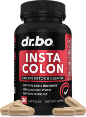 DR. BO Colon Cleanser bottle for daily gut support and detox.