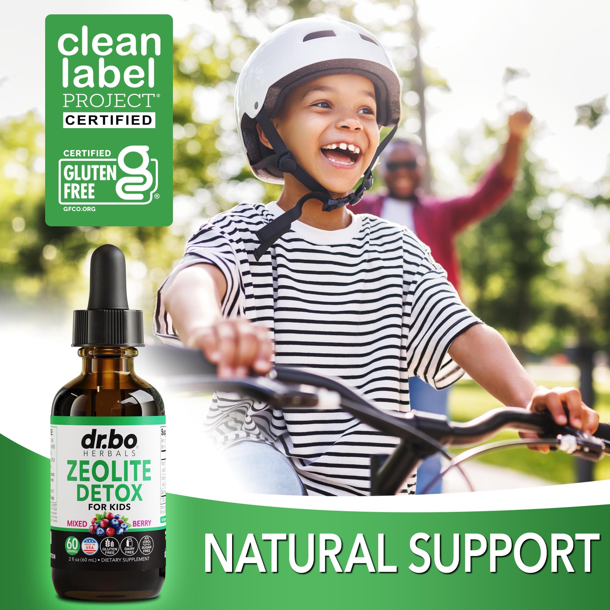 DR. BO Zeolite Kids Drops used in daily routine