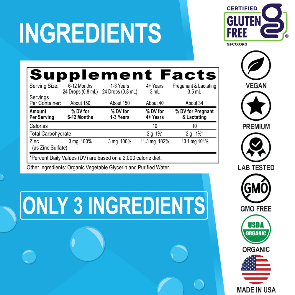 DR. BO Organic Zinc Drops support daily skin care routines