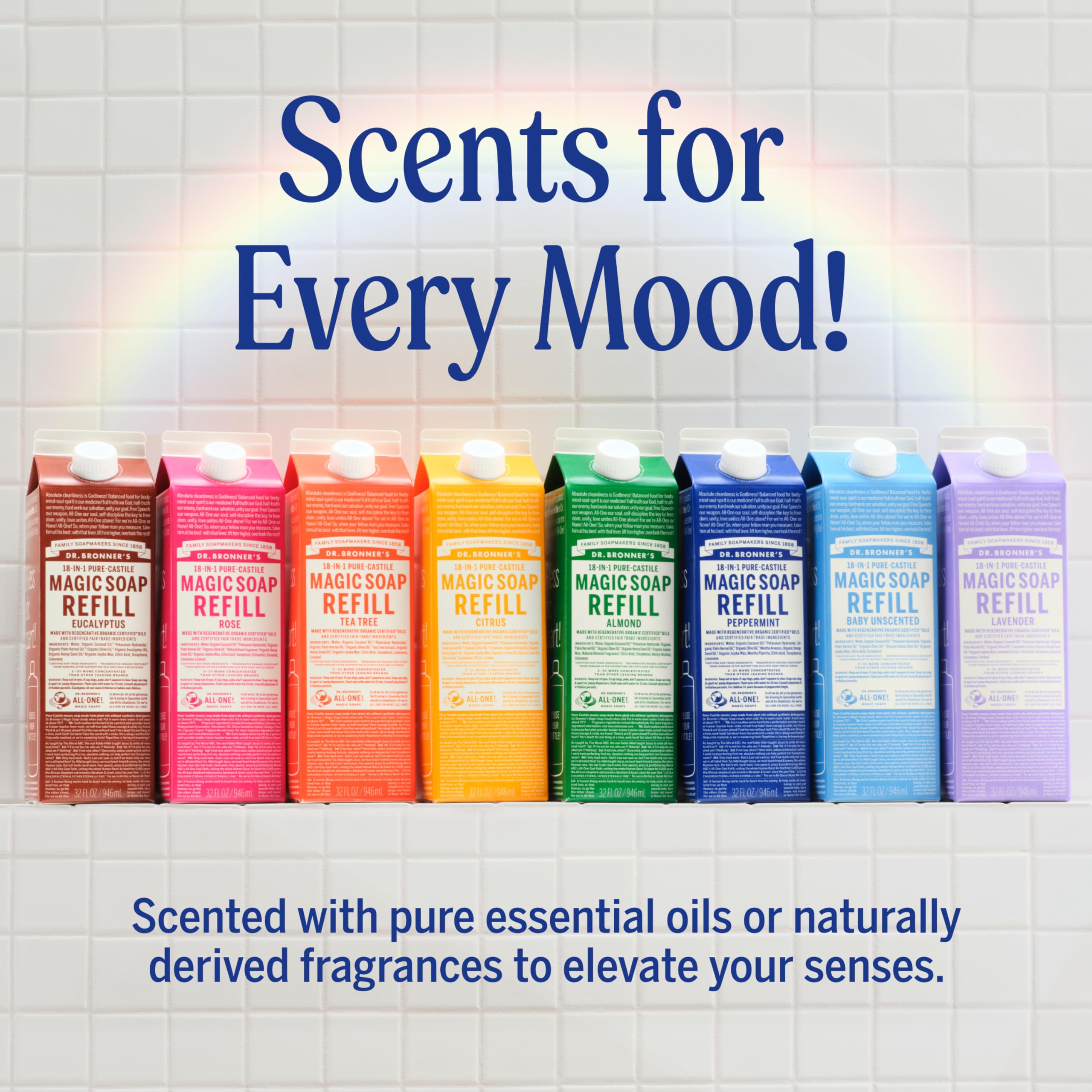 Fair Trade ingredients powering sustainable production of the soap.